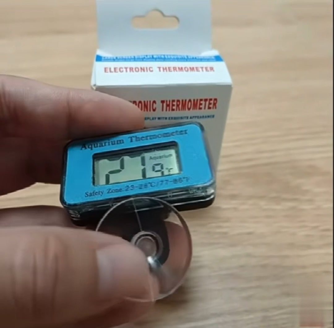 Thermomètre Digital LCD Aquarium – Immersible Précis