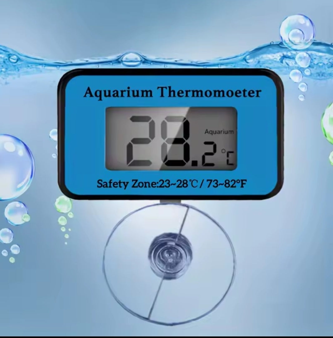 Thermomètre Digital LCD Aquarium – Immersible Précis