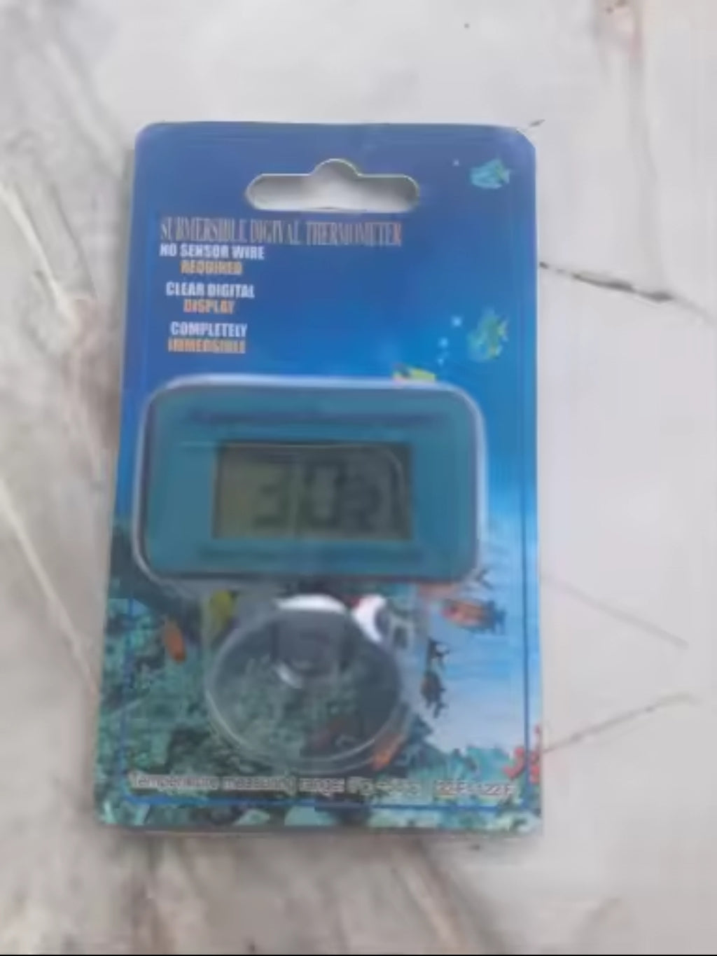 Thermomètre Digital LCD Aquarium – Immersible Précis