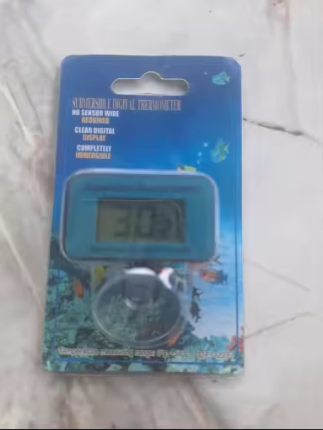 Thermomètre Digital LCD Aquarium – Immersible Précis