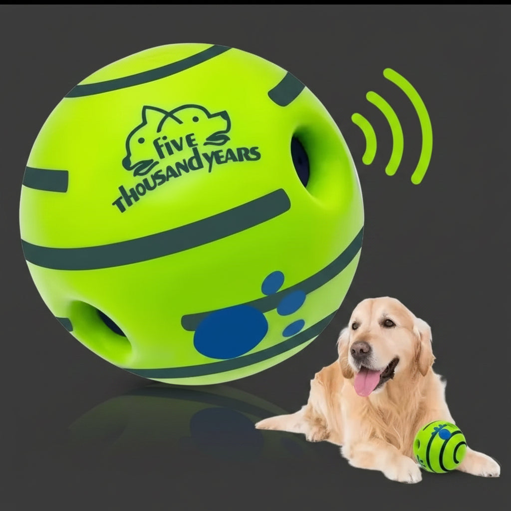 Balle Giggle Interactive Chien – Sons Rigolos 3 Tailles