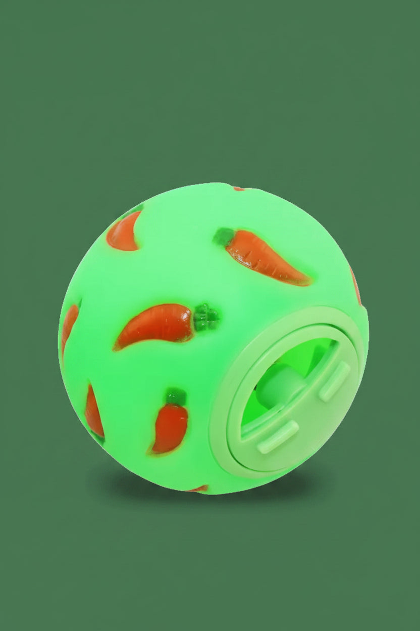 Boule Distributrice de Friandises pour Rongeurs – 7,5 cm – Lapin, Cobaye, Hamster