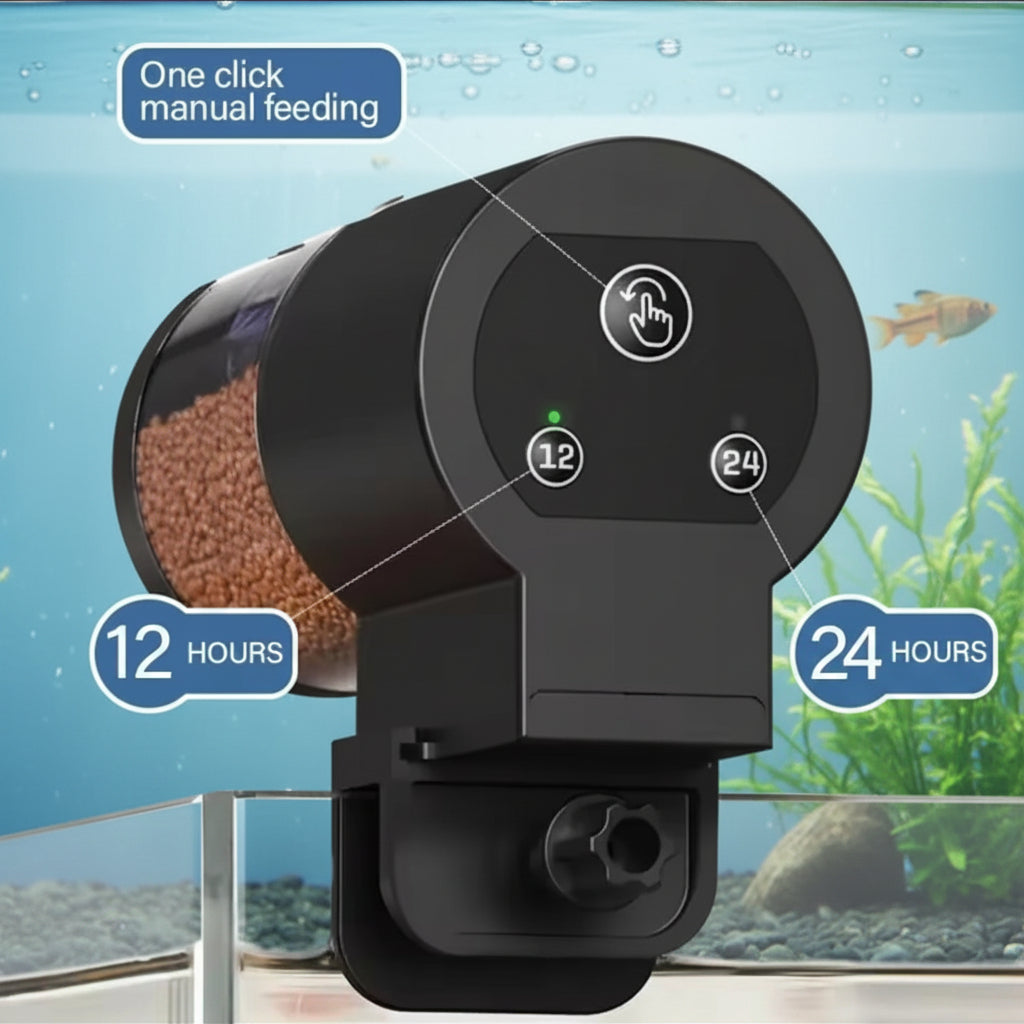 Distributeur Automatique Nourriture Poissons – 12h/24h