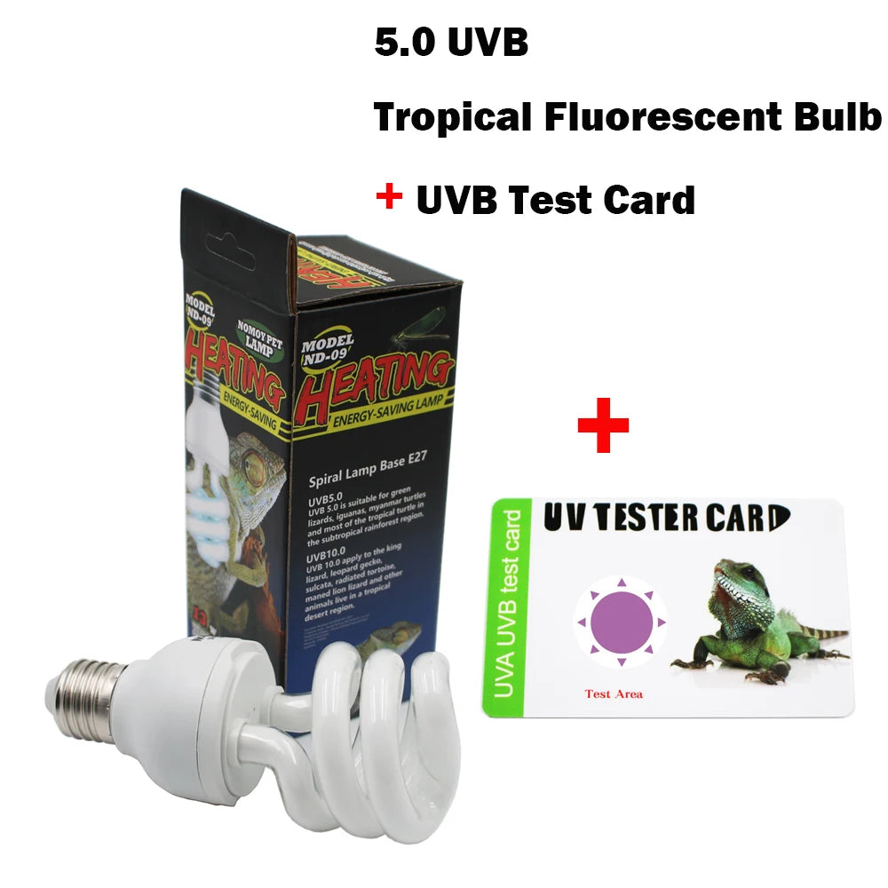 Lampe UVB 5.0 Tropical Fluorescente Reptiles & Tortues
