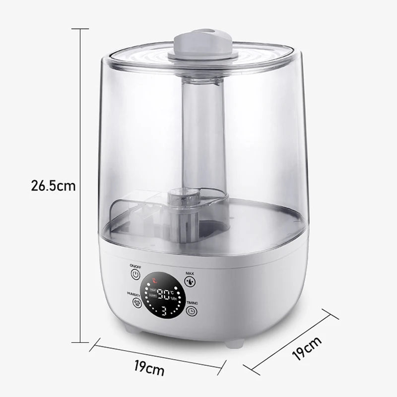 Humidificateur Brumisateur 4L Terrarium – Minuterie & Arrêt Auto
