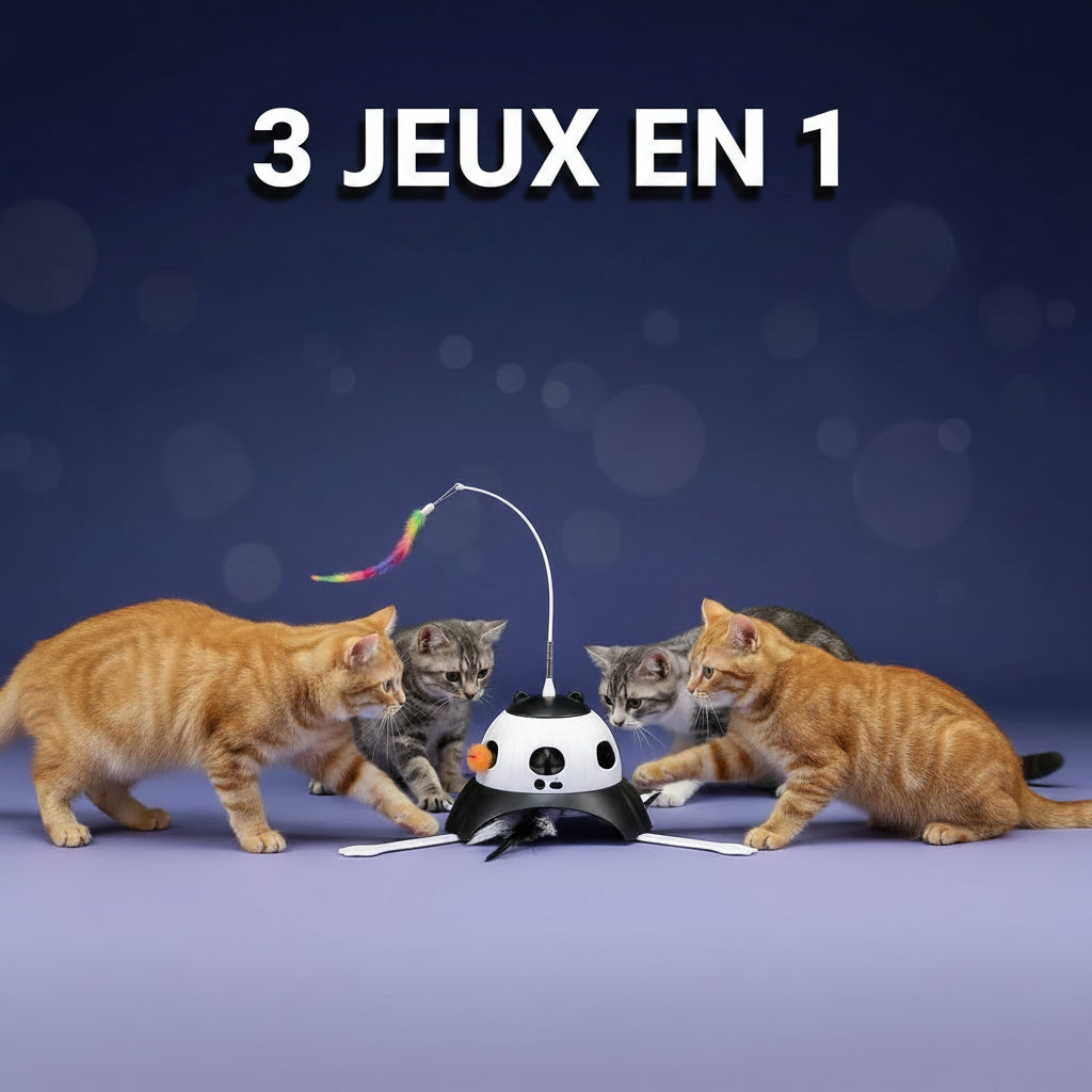 Jouet Interactif 3-en-1 "Anivarium" : Le Compagnon de Jeu Automatique Ultim