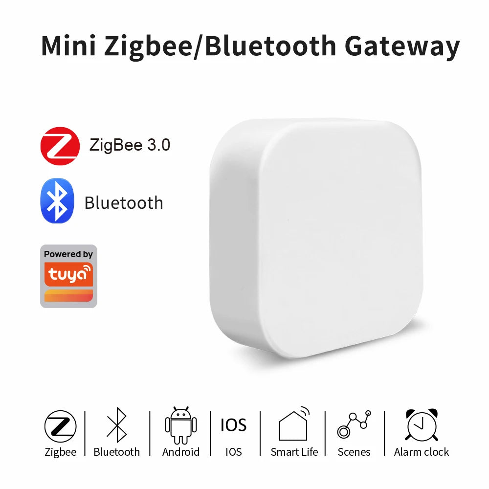 Passerelle Intelligente Zigbee & Bluetooth Tuya — Hub Domotique 128 Appareils