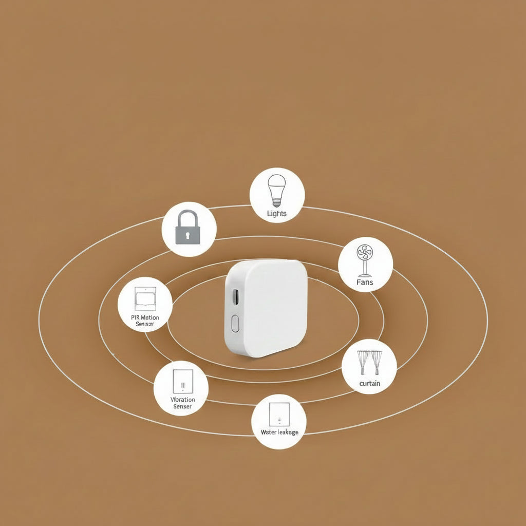 Pack Domotique Zigbee Complet – Prise 20A + Passerelle Tuya