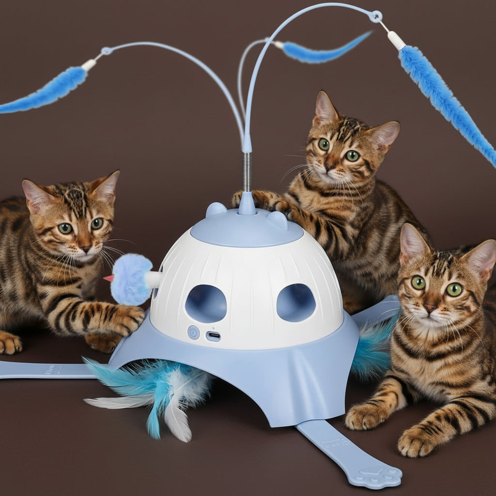 Jouet Interactif 3-en-1 "Anivarium" : Le Compagnon de Jeu Automatique Ultim