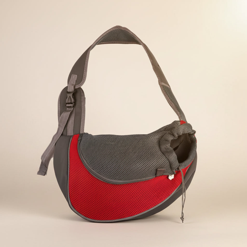 Sac de Transport pour PETIT Chien et Chat – Bandoulière Confort, Vélo & Balade