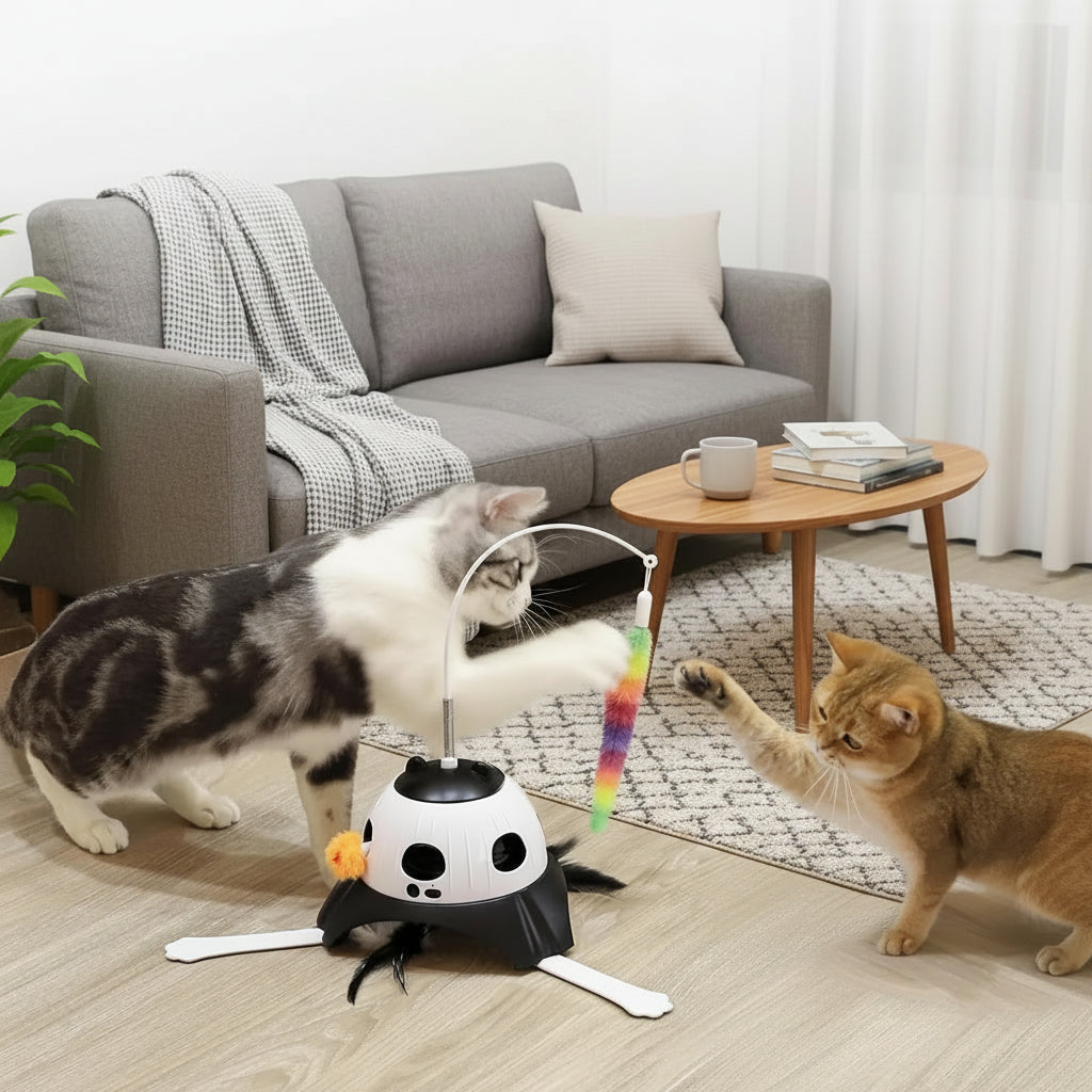 Jouet Interactif 3-en-1 "Anivarium" : Le Compagnon de Jeu Automatique Ultim