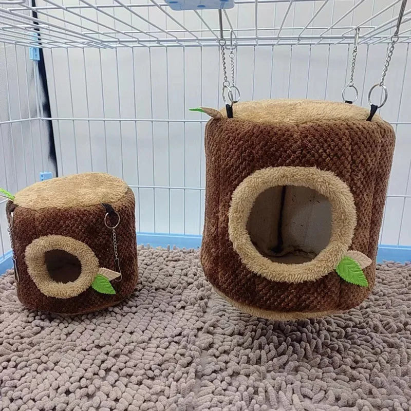 Hamac Souche d'Arbre pour Rongeurs — Hamster, Cochon d'Inde, Rat