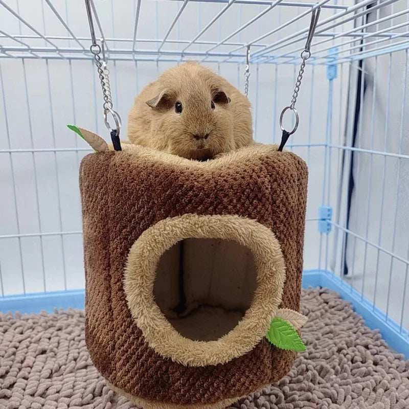 Hamac Souche d'Arbre pour Rongeurs — Hamster, Cochon d'Inde, Rat
