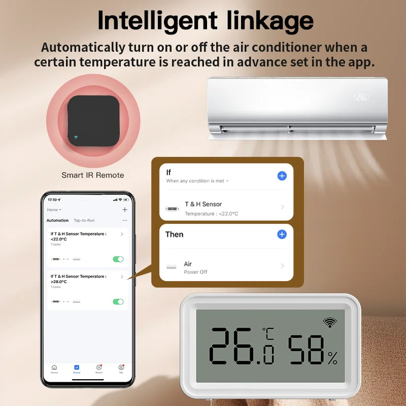 Capteur Intelligent Température & Humidité – Version Wi-Fi ou Zigbee 3.0