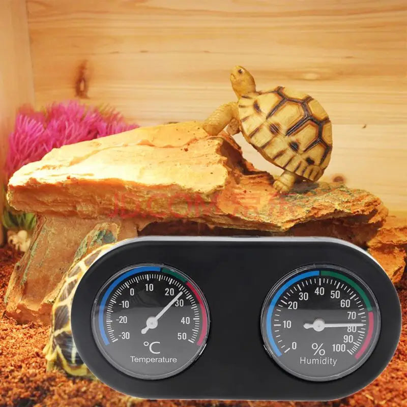 Thermomètre-Hygromètre Cadran Terrarium – Sans Pile Fiable