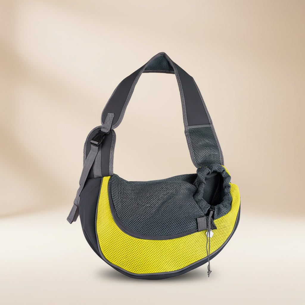 Sac de Transport pour PETIT Chien et Chat – Bandoulière Confort, Vélo & Balade