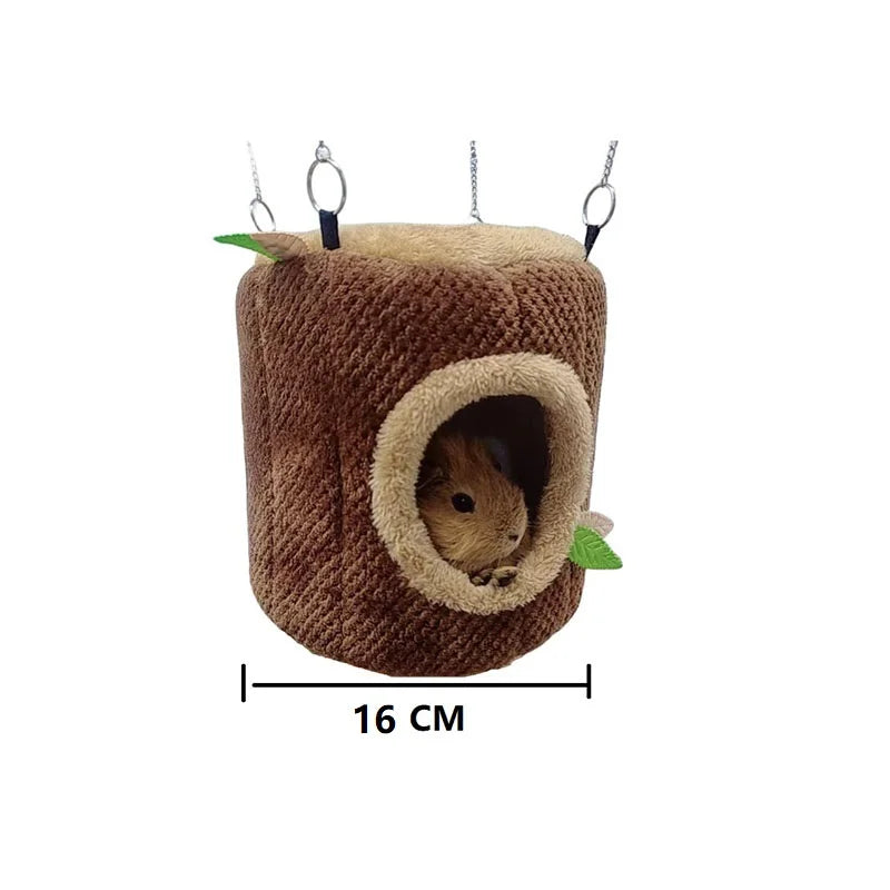 Hamac Souche d'Arbre pour Rongeurs — Hamster, Cochon d'Inde, Rat