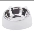 Bol Inox Incliné Chat – Ergonomique & Antidérapant 13cm