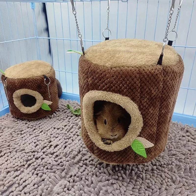 Hamac Souche d'Arbre pour Rongeurs — Hamster, Cochon d'Inde, Rat