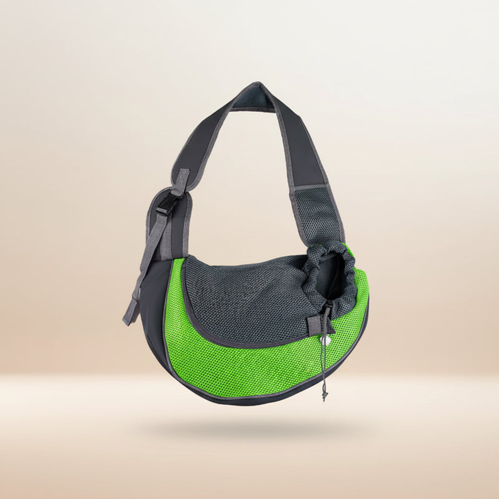 Sac de Transport pour PETIT Chien et Chat – Bandoulière Confort, Vélo & Balade